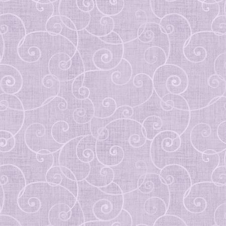 Fabric - Henry Glass Lilac Swirl - Half Yard