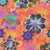 Fabric - Robert Kaufman Coral Multi Floral - Half Yard