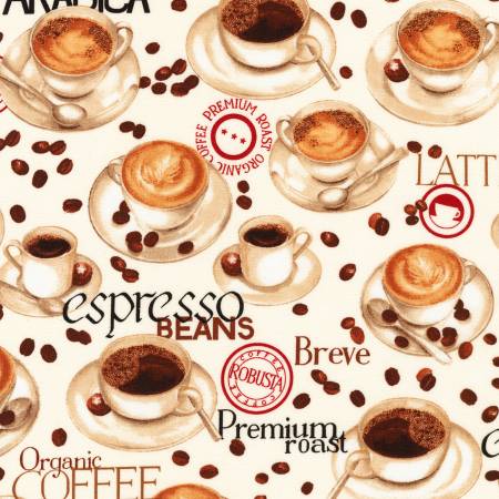 Fabric - Robert Kaufman Coffee Espresso - Half Yard