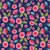 Fabric - Blissful Blooms Floral Navy - Half Yard
