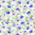 Fabric - Blue Sweet Blossom - Half Yard