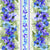 Fabric - Blue Floral Garden - Half Yard