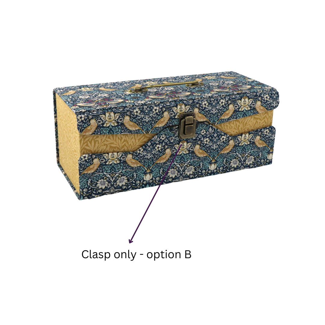 Flat box latch, box clasp, HD30