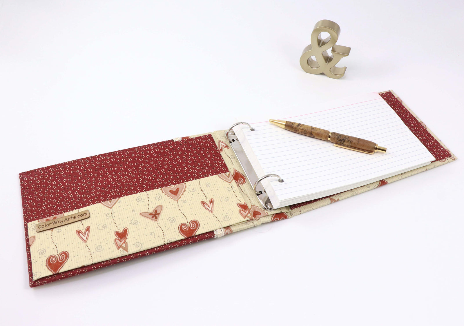 Metal small Binder mechanism 2-ring with screws (HD27) - Colorway Arts