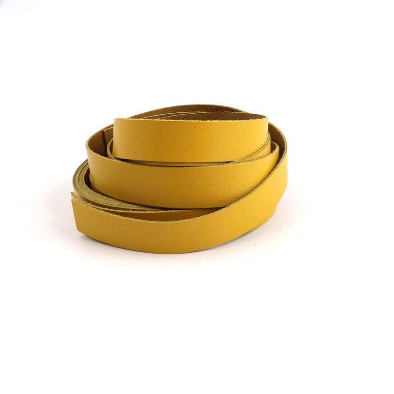 Leather strips, real leather strips, 3/4" leather strips Colorway Arts