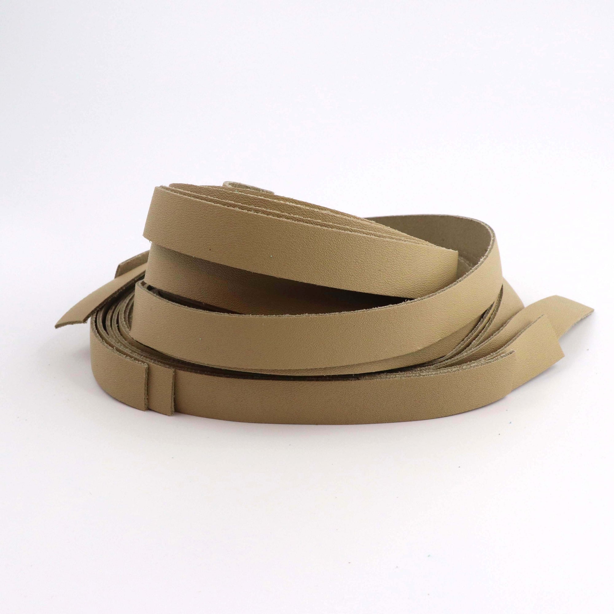 Leather strips, real leather strips, 3/4" leather strips - Colorway Arts