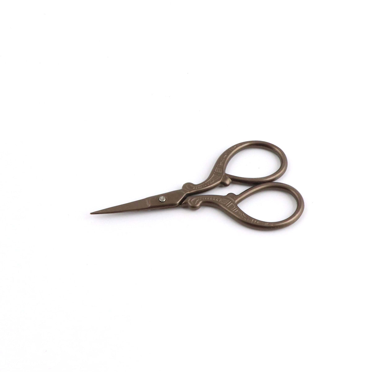 Embroidery scissors, brown 3.5 inches - Colorway Arts