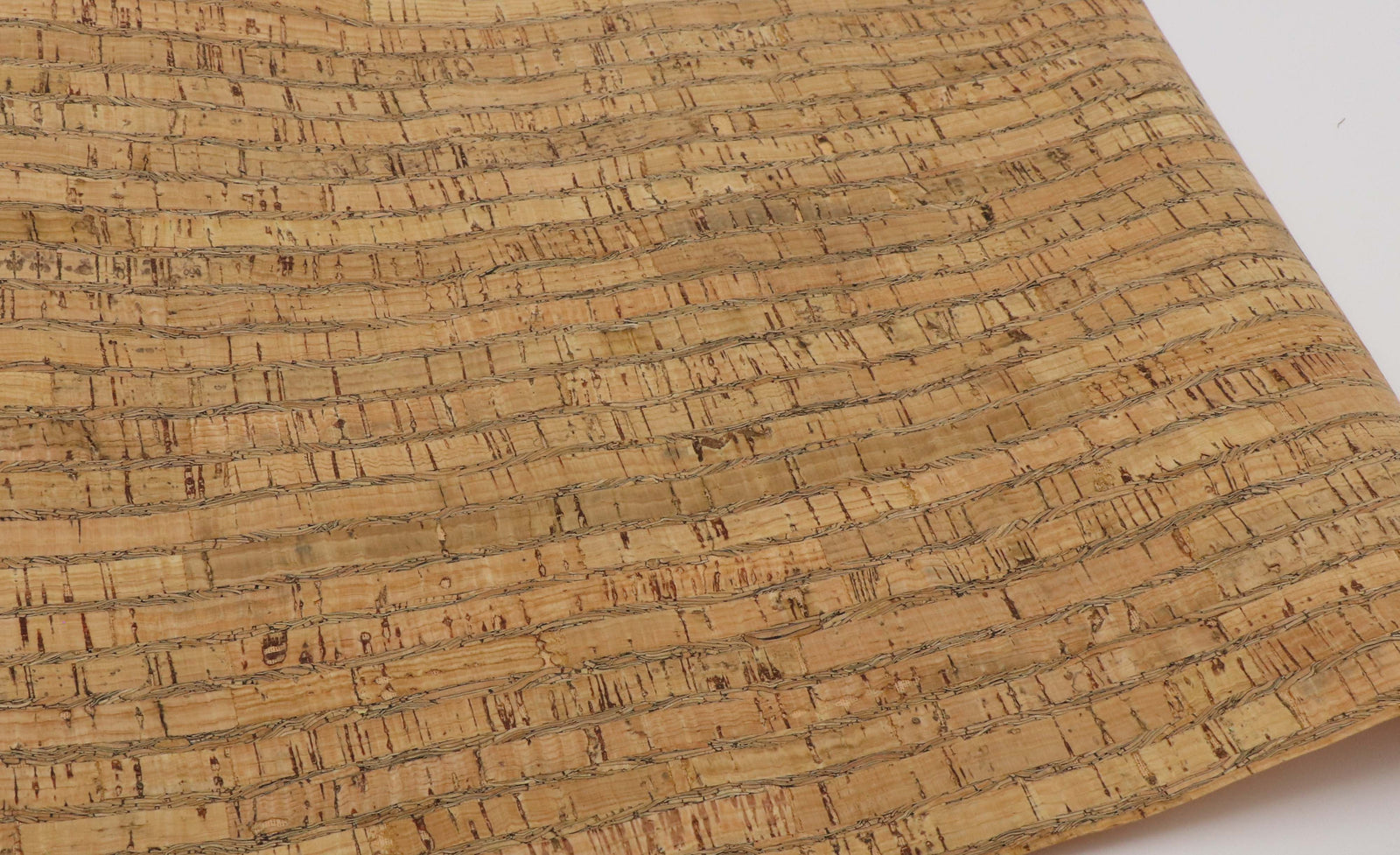 Natural cork fabric - piece of 18" x 15" - Colorway Arts