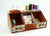 Fabric Sewing caddy DIY kit, cartonnage kit 157, Online instructions included - Colorway Arts