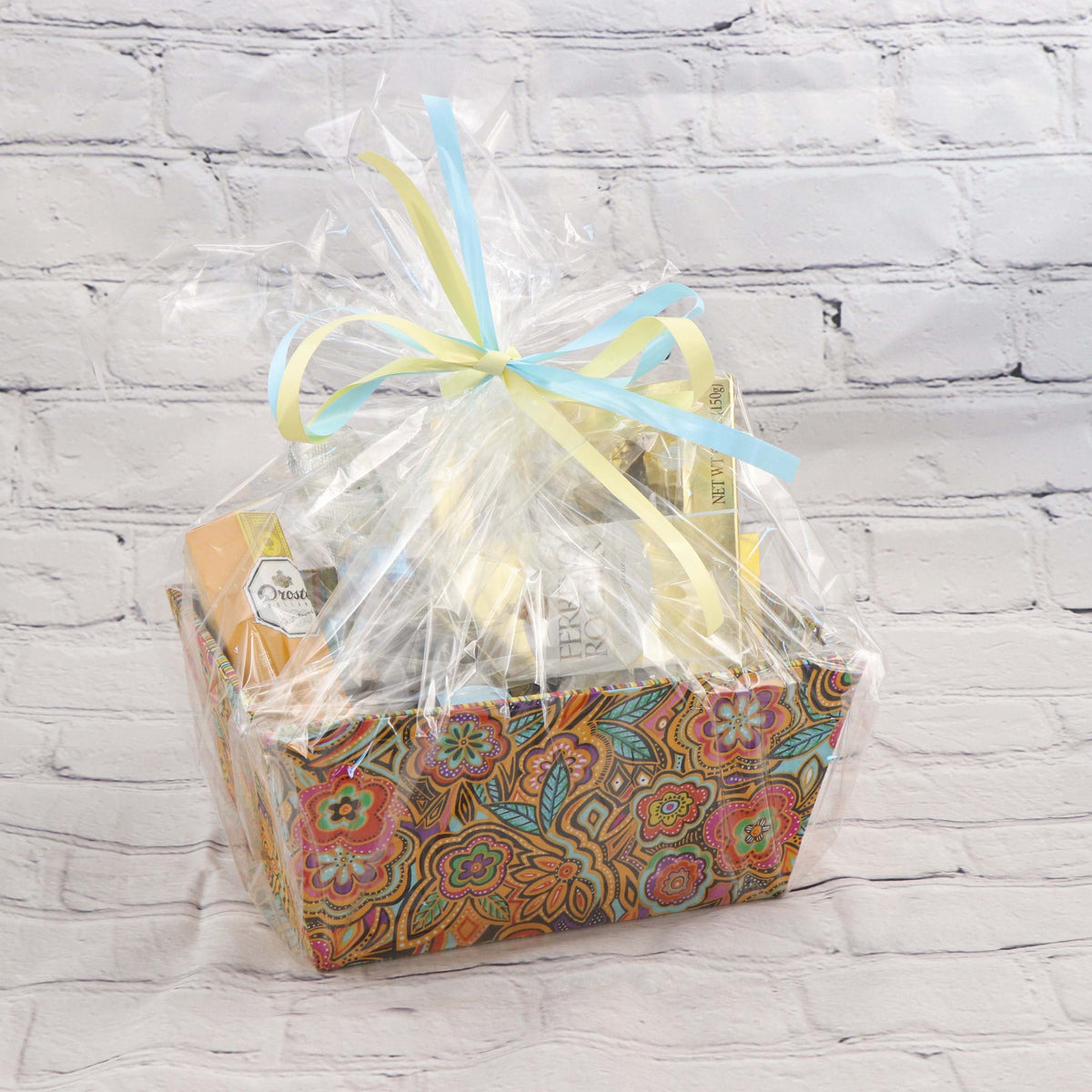 Fabric Gift Basket DIY kit, cartonnage kit 217