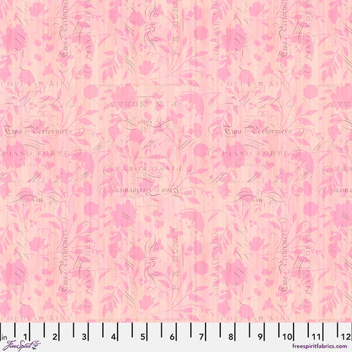 Fabric - Floret - Pink - Laurelwood - Half Yard
