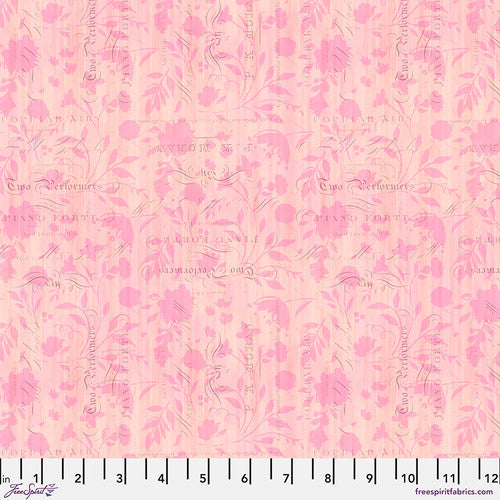 Fabric - Floret - Pink - Laurelwood - Half Yard