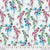 Fabric - Beautiful Sonnet - White - Birds in Paradise- Catalina Estrada - Half Yard