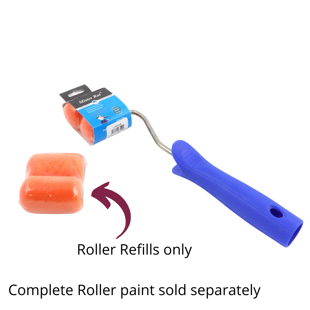 Roller paint 2&quot; - Refills only - set of 2