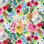 Fabric - Dear Stella Multi Summer Garden - Half Yard