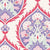 Fabric - Tilda Bon Voyage Flowerleaf Blue - Half Yard