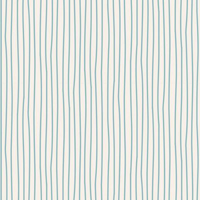 Fabric - Tilda Basic Classic Pen Stripe Lt Blue - Half Yard