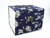 Fabric treasure chest with hidden drawer DIY kit, cartonnage kit 155, exclusive book kit - Colorway Arts