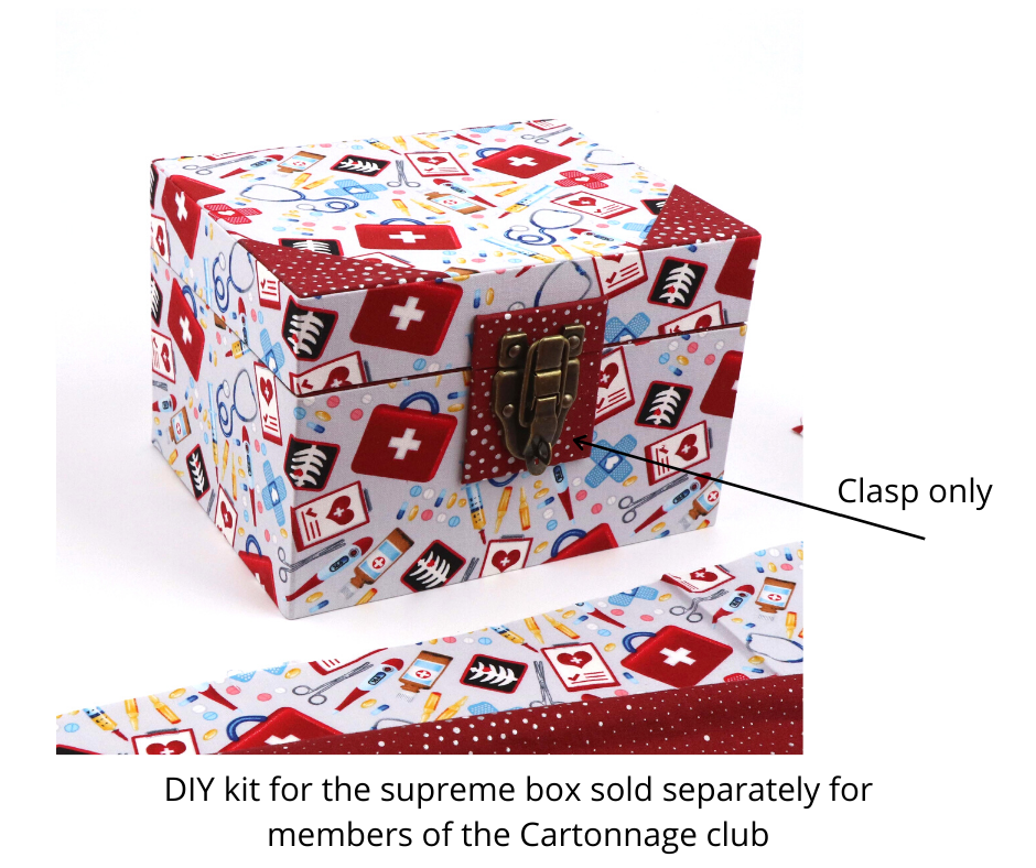 Large box latch, box clasp, buckle clasp, HD31 - Colorway Arts