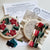 Floral Flourish Beginner Embroidery Kit - Light taupe fabric