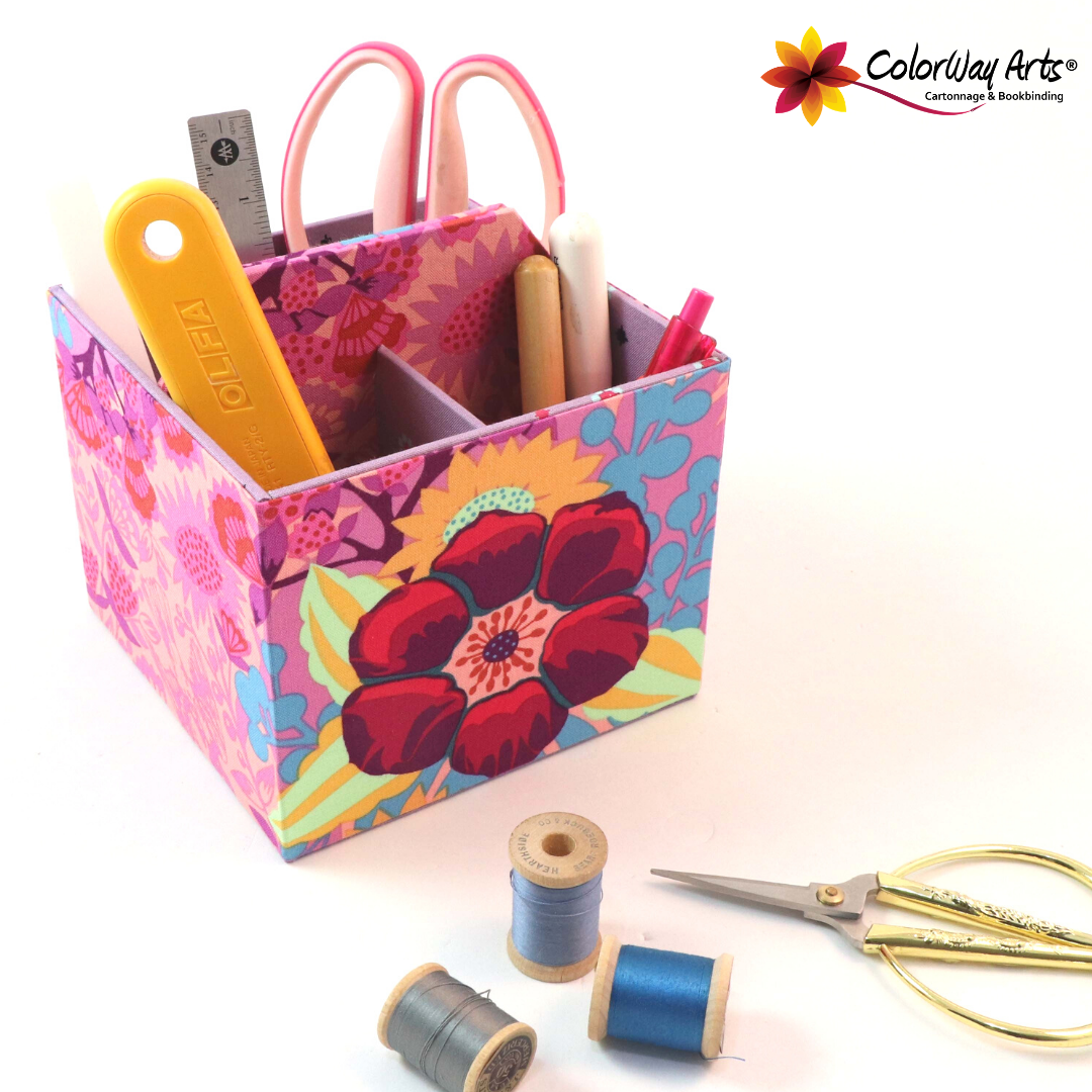 Fabric Spinning Box - Cartonnage Class