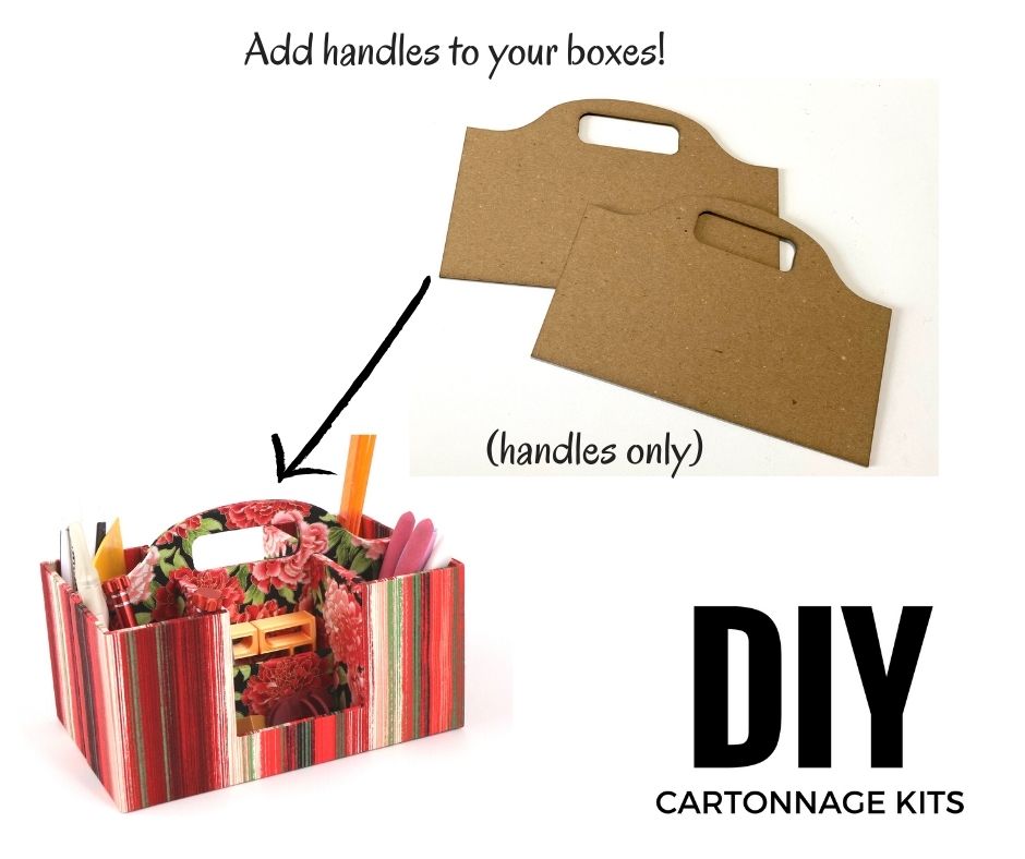 Handle  DIY kit, cartonnage kit 207 - Colorway Arts