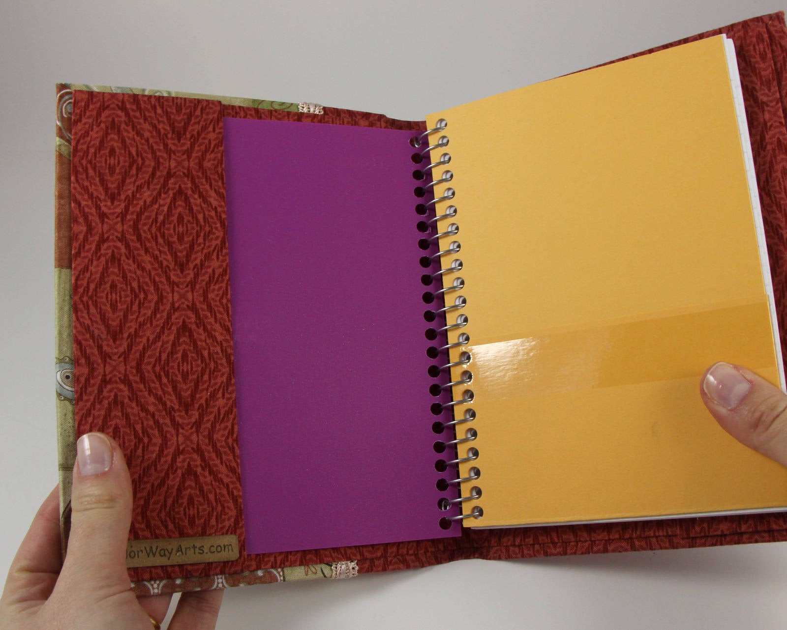Diy Fabric Journal Book Cover · A Travel Accessory · Version by Kin Dragon