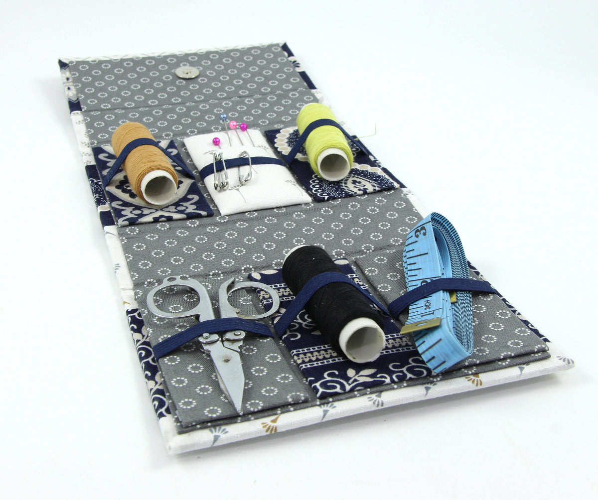 Fabric Sewing kit DIY kit, cartonnage kit 110, online instructions included - Colorway Arts