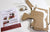 Fabric sewing machine DIY kit, cartonnage kit 150, diy fabric sewing machine with drawer, online instructions included - Colorway Arts