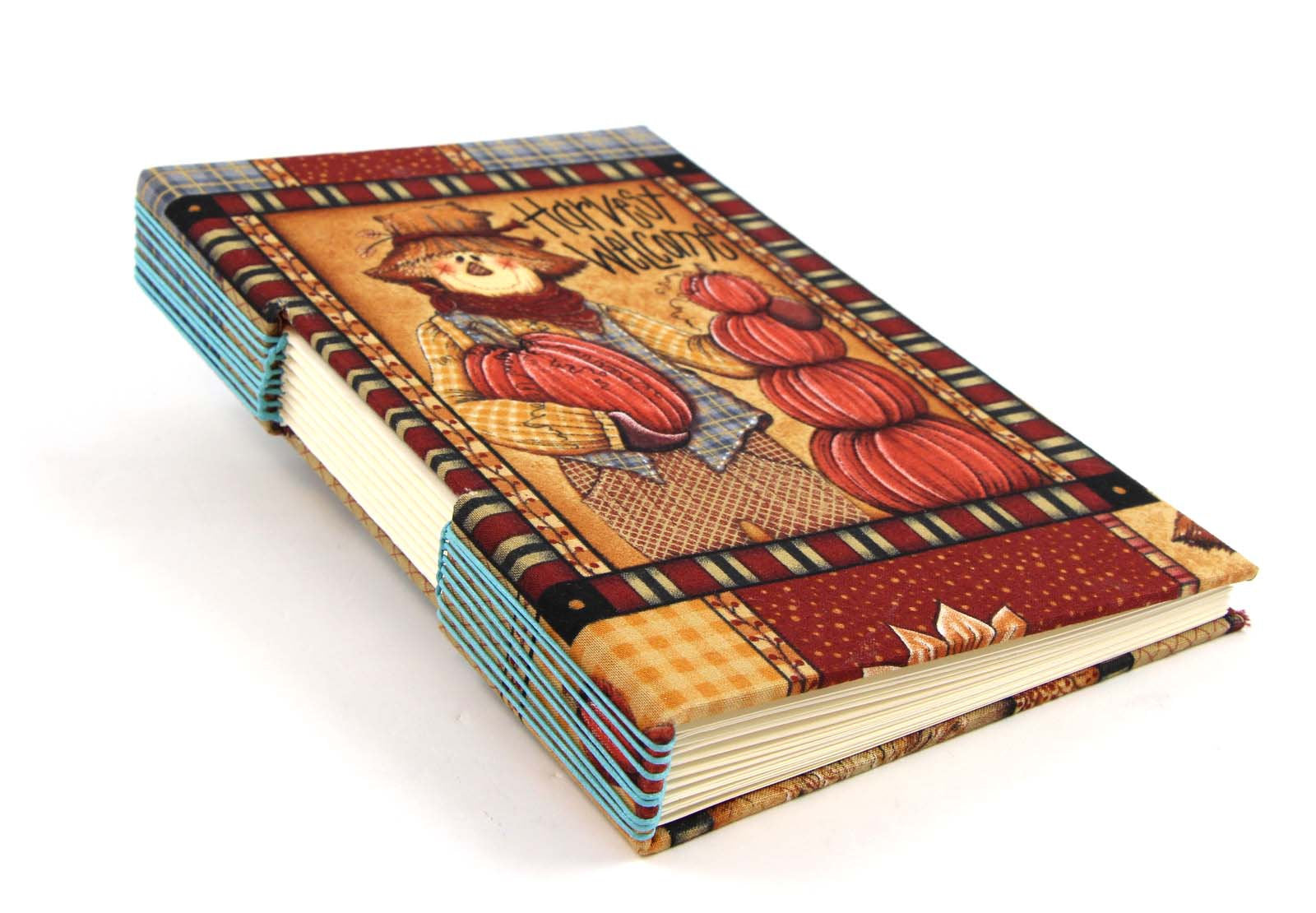 Smocked Book Covers  Handmade books, Fabric book, Bookbinding