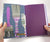 Fabric stitched book PDF tutorial, fabric album, fabric stitched journal, bookbinding PDF tutorial - Colorway Arts