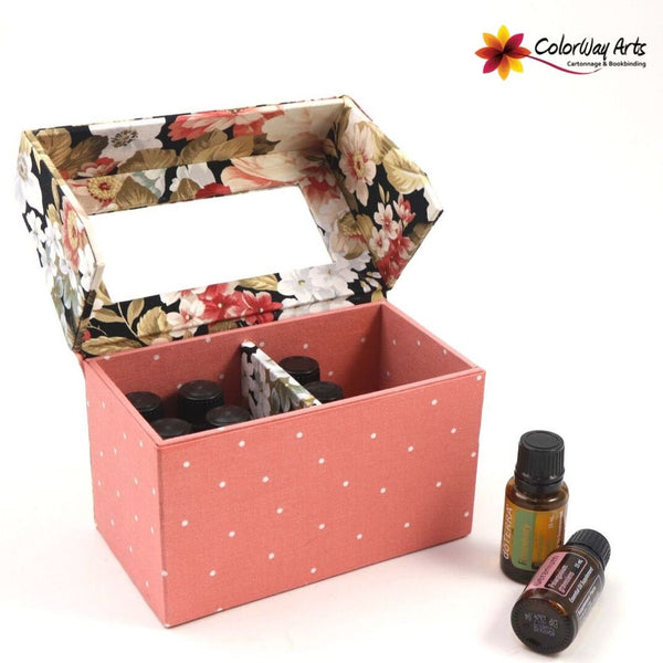 Small elegant window box DIY kit, cartonnage kit 173, Online instructi ...