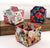 Fabric spinning box DIY kit, cartonnage kit 174, Online instructions included - Colorway Arts
