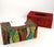 Fabric rectangular tissue box cover DIY kit, cartonnage kit 181, online instructions included - Colorway Arts