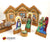 Fabric Nativity set DIY kit, fabric Nativity, cartonnage kit 180, online instructions included - Colorway Arts