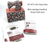 MINI fabric sewing machine DIY kit, cartonnage kit 156, online instructions included - Colorway Arts