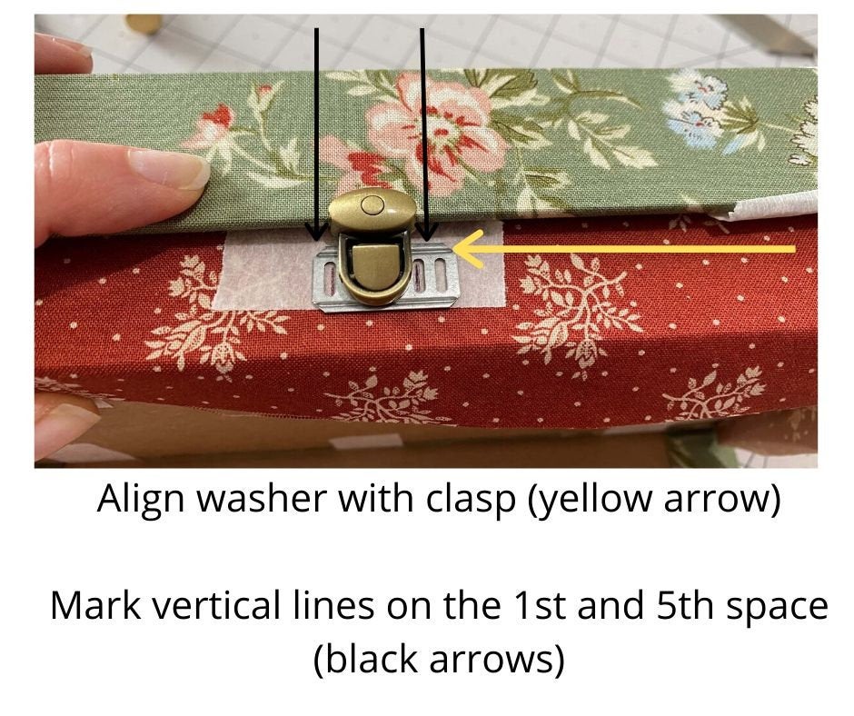 Metal round clasp, box clasp, bag clasp,  small clasp 1" (2.5 cm), HD03 - Colorway Arts