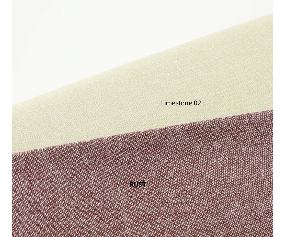 Essex Linen Fabric (Limestone02) - Colorway Arts