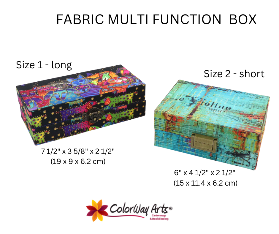 Multi function box short DIY kit, cartonnage kit 221a