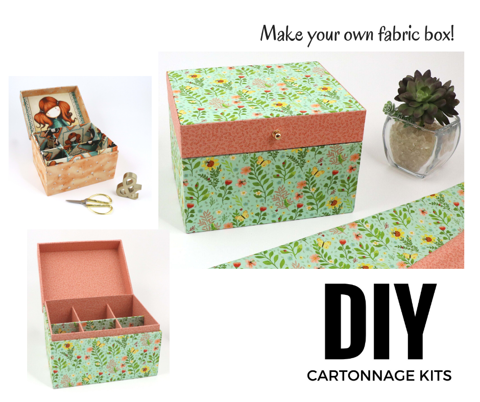 Supreme hinged lid box BIG DIY kit, cartonnage kit 201, members only - Colorway Arts