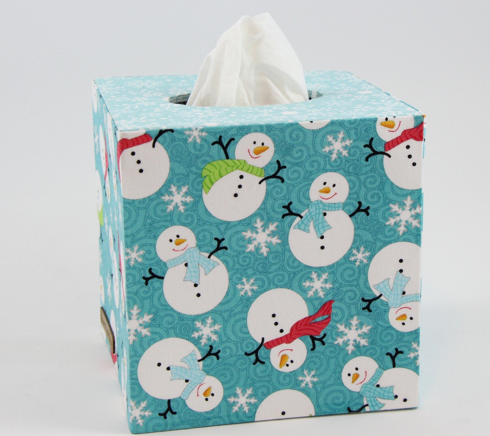 Fabric tissue box cover DIY kit - Colorway Arts